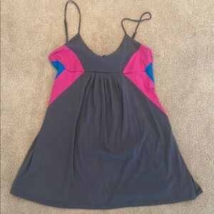 OP gray cotton sundress swim cover up, junior’s size XL (15-17)